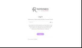 
							         ReproMed - Patient UI								  
							    