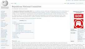 
							         Republican National Committee - Wikipedia								  
							    