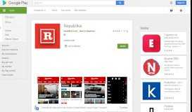 
							         Republika - Apps on Google Play								  
							    