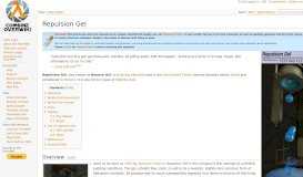 
							         Repulsion Gel - Combine OverWiki, the original Half-Life wiki and ...								  
							    