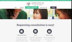 
							         Request A Consultation - Dr. Jasmine Atwal, MD								  
							    