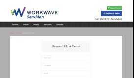 
							         Request a Free Demo | ServMan Software for HVAC & Plumbing								  
							    