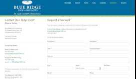 
							         Request a Proposal - Blue Ridge ESOP Associates								  
							    