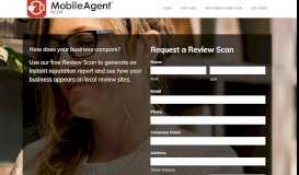 
							         Request a Review Scan – Mobile Agent Now								  
							    