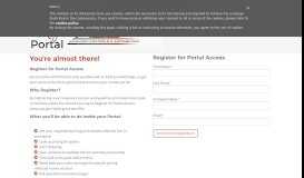 
							         Request ACD Online Portal Access								  
							    