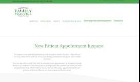 
							         Request An Appointment - Hampton Family Practice								  
							    