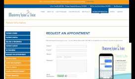 
							         Request An Appointment – Monterey Spine and Joint								  
							    
