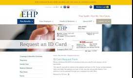 
							         Request an ID Card - Johns Hopkins Employer Health Programs (EHP)								  
							    