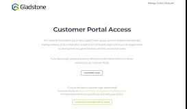 
							         Request Customer Portal Access								  
							    