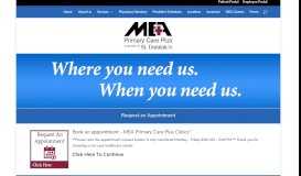 
							         Request – MEA Medical Clinics								  
							    