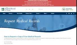 
							         Request Medical Records - South Bend Clinic (574) 234-8161								  
							    
