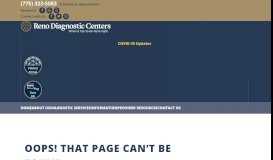 
							         Request Patient Records - Reno Diagnostic Centers								  
							    