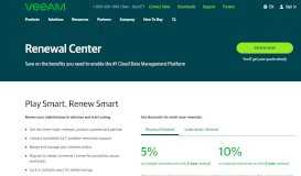 
							         Request Support Renewal Quote - Veeam Software								  
							    