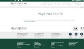 
							         Request Transcripts | Huntington University, a Christian college of the ...								  
							    