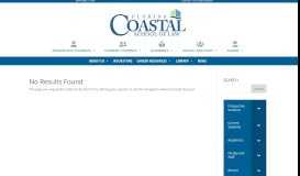 
							         Request Your Academic Information - Florida Coastal School of Law								  
							    