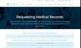 
							         Requesting Medical Records - City Hospital at White Rock								  
							    