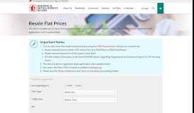 
							         Resale Flat Prices - HDB								  
							    
