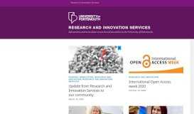
							         Research and Innovation Services – Information and news about ...								  
							    