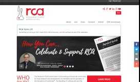 
							         Research Chefs Association: RCA								  
							    
