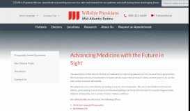 
							         Research & Clinical Trials - Mid Atlantic Retina								  
							    