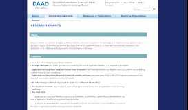 
							         Research Grants - DAAD - Readyportal								  
							    