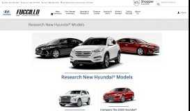 
							         Research New Hyundai Models | Fuccillo Hyundai of Schenectady								  
							    