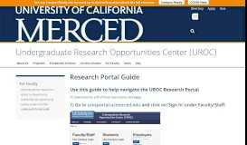 
							         Research Portal Guide | Undergraduate Research Opportunities ...								  
							    