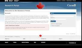 
							         Research Portal Login Page - Natural Sciences and Engineering ...								  
							    