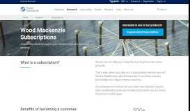 
							         Research Subscriptions | Energy Consulting | Wood Mackenzie								  
							    
