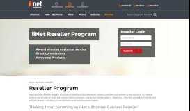 
							         Reseller Business - iiNet								  
							    