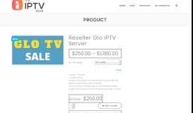 
							         Reseller Gold IPTV Server - myIPTV Store								  
							    