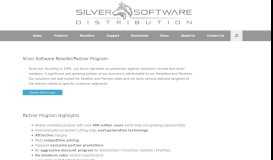 
							         Resellers - Silver Software Distribution								  
							    