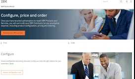 
							         Reselling with IBM – Configure and Order | IBM PartnerWorld								  
							    