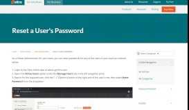 
							         Reset a User's Password | Admin - Nitro								  
							    