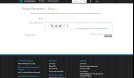 
							         Reset Password - - AT&T Cloud Solutions								  
							    