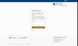 
							         Reset Password - Pennsylvania PDMP System								  
							    