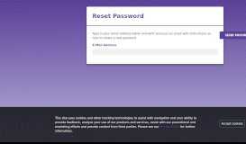 
							         Reset Password - Training Portal								  
							    
