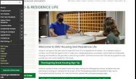 
							         Residence Life - Residence Life - Eastern Michigan University								  
							    