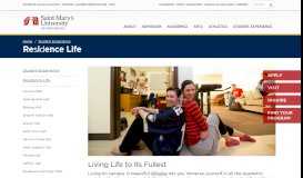 
							         Residence Life - Saint Mary's University of Minnesota								  
							    