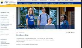 
							         Residence Life | UNG								  
							    