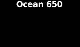 
							         Resident information and online portal for OCEAN 650								  
							    