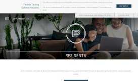 
							         Resident information and online portal for Pradera								  
							    