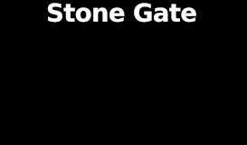 
							         Resident Information and Portal | Stone Gate								  
							    