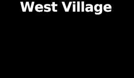
							         Resident Information and Portal | West Village								  
							    