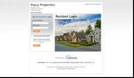 
							         Resident Log In - Propertyware								  
							    