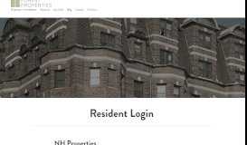 
							         Resident Login | Forest Properties								  
							    