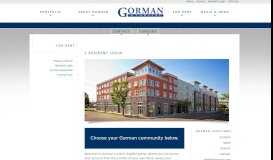 
							         Resident Login - Gorman & Company								  
							    