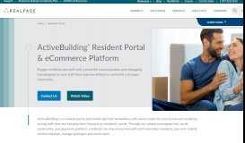 
							         Resident Portal App for Multifamily I ActiveBuilding by RealPage								  
							    