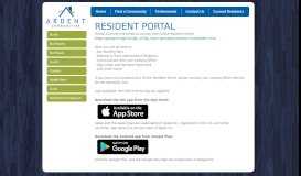 
							         Resident Portal : Ardent Communities - Unique Designs & Classic ...								  
							    