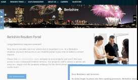 
							         Resident Portal - Berkshire Communities								  
							    